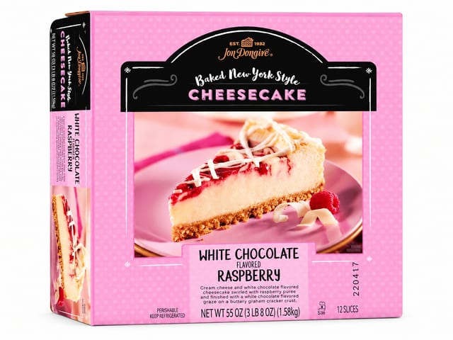 Raspberry Cheesecake.
