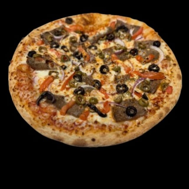 The Mediterranean Pizza.