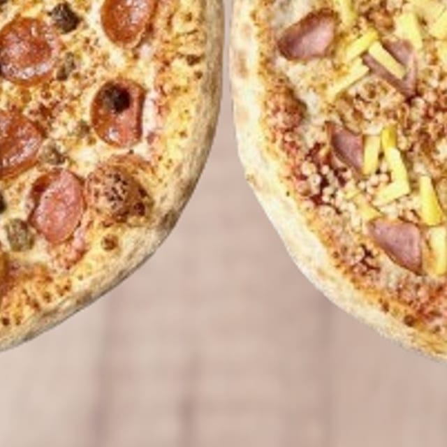2 Large 2 Topping Special Pizza.
